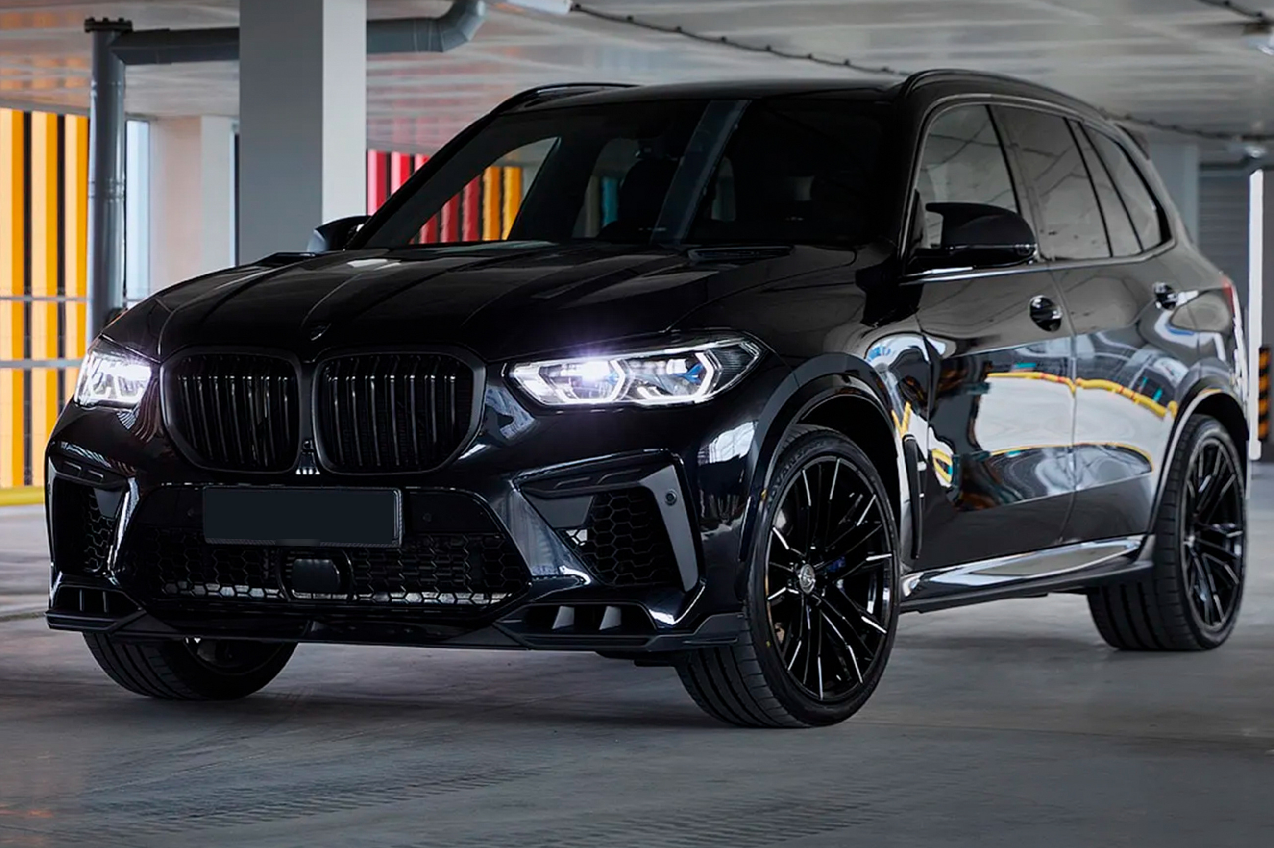 Комплект обвісів для X5M F95 LRT-Design Carbon (2018-2022) для BMW X5 G05 2019- рр - фото 1
