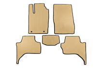 Mitsubishi Pajero Sport 2015- гг. Коврики EVA (Бежевые) фото 1