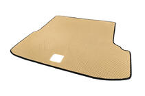 Skoda Octavia III A7 2013-2019 гг. Коврик багажника (SW) (с вырезом) (EVA, Бежевый) V-2 фото 2