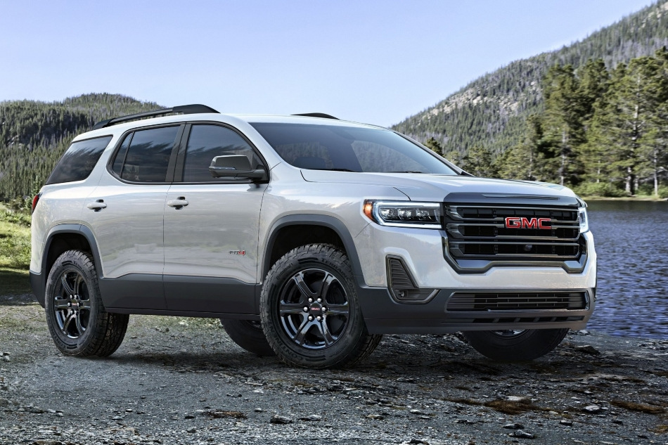 Обзор кроссовера GMC Acadia II поколения