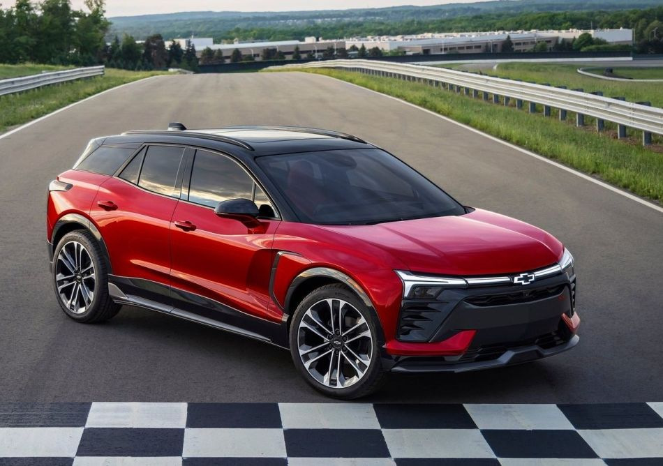 Обзор стильного электрического кроссовера Chevrolet Blazer EV