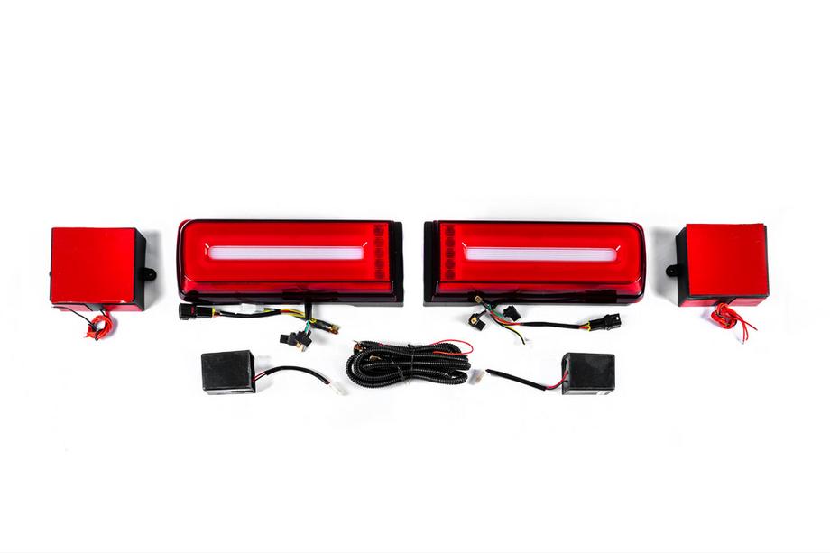 Mercedes G сlass W463 1990-2018 гг. Задние Фонари LED FullLed-designs Image