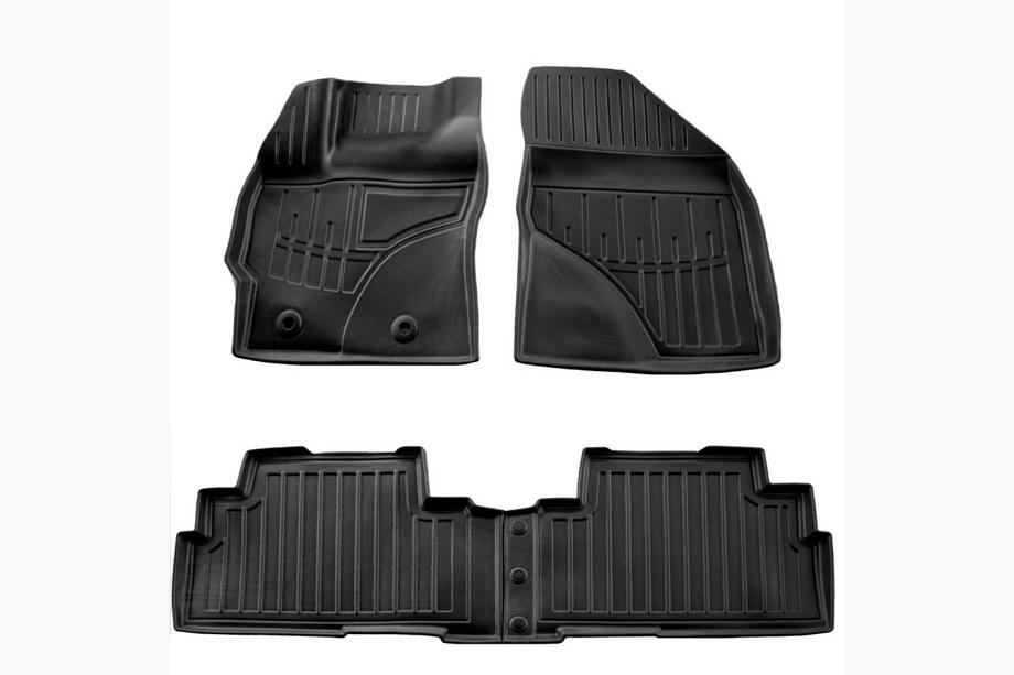 Toyota Verso 2009–2018 гг. Резиновые коврики Stingray 3D (2009-2018, 4 шт) Image