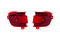 Lexus LX570/450d 2008-2022 гг. Задние светоотражатели-фонари (2 шт., 2012-2015, стандарт) фото 1