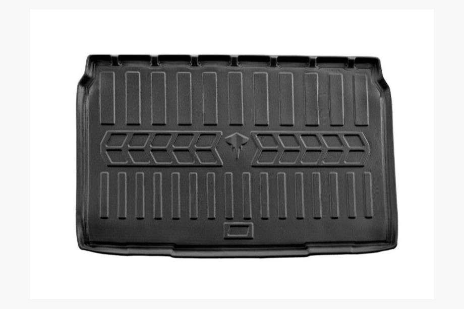 Peugeot 208 2019- гг. Коврик в багажник Stingray 3D (Полиуретан) Image