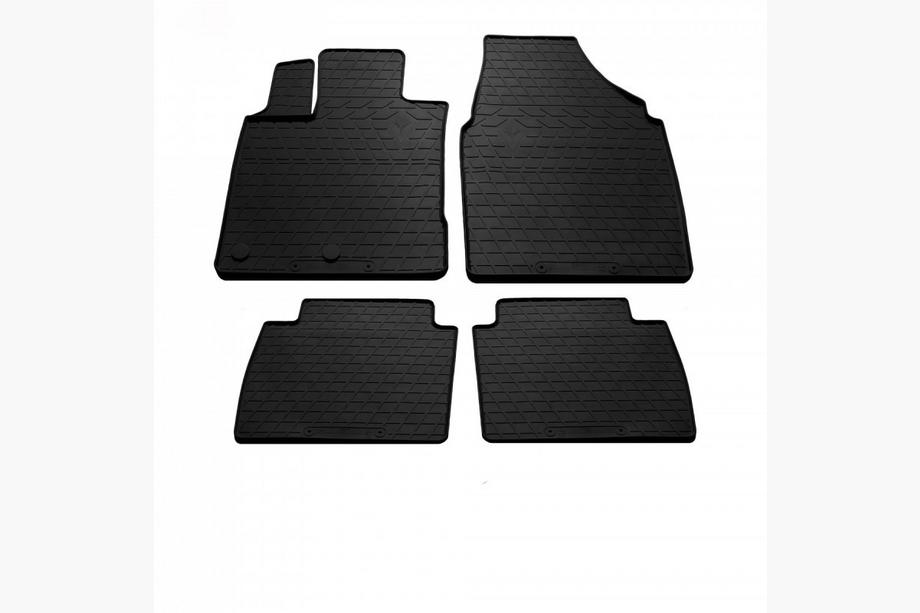 Nissan Qashqai 2007-2010 гг. Резиновые коврики Stingray (+2, 4 шт) Image