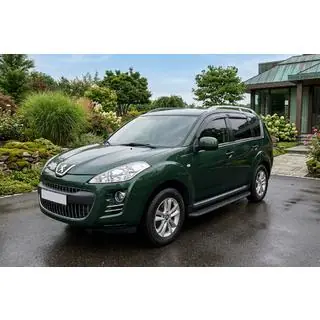 Боковые Подножки Tayga Black (2 шт., Алюминий) фото 1