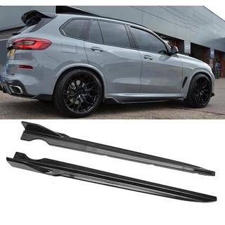 Комплект боковых порогов Paradigm Black Knight (2018-2022) BMW X5 G05 2019- гг. фото 1