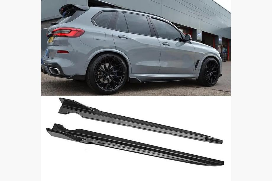 BMW X5 G05 2019- гг. Комплект боковых порогов Paradigm Black Knight (2018-2022) Image