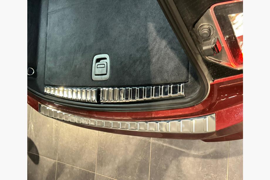 BMW iX (I20) 2022 2022- гг. Накладка на задний бампер нержавеющая Carmos