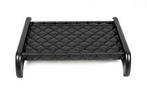 Volkswagen Crafter 2016- гг. Полка на панель (Черная с черной строчкой) фото 4