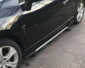 Универсальные накладки на боковые пороги Niken Grey (ABS) (4шт) фото 2