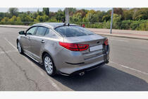 Универсальные накладки на боковые пороги Niken Grey (ABS) (4шт) фото 9