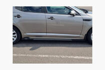 Универсальные накладки на боковые пороги Niken Grey (ABS) (4шт) фото 5