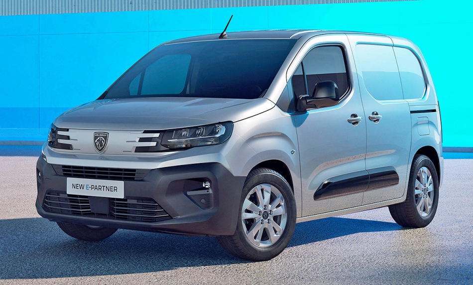Обзор обновленного электрического фургона Peugeot e-Partner 2024