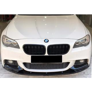 BMW 5-Series F10 M-Performance Накладка на передний бампер DPT Lip V-2 (черный глянец)