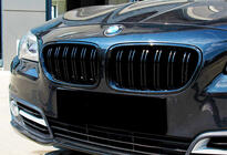 BMW 5 серия F10/F11 2010–2016 гг. Ноздри M-Look (Черный Глянец) фото 1