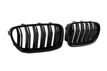 BMW 5 серия F10/F11 2010–2016 гг. Ноздри M-Look (Черный Глянец) фото 4