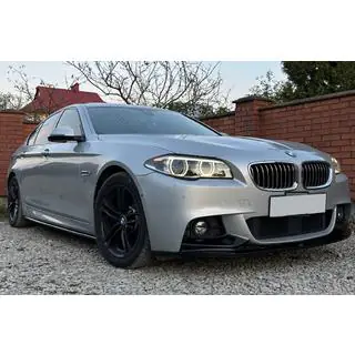 Накладки на пороги DPT V-1 (для порогов M-Sport/M5, черный глянец) фото 1