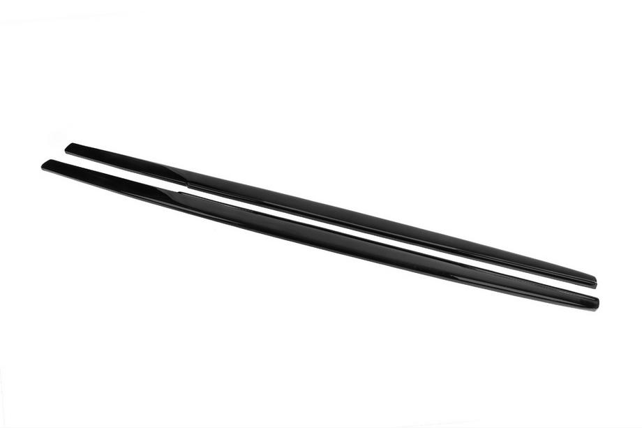 BMW 5 серия F10/F11 2010–2016 гг. Накладки на пороги DPT V-1 (для порогов M-Sport/M5, черный глянец) Фото 10