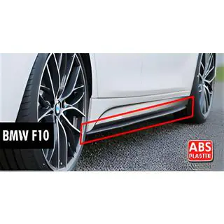Боковые пороги DPT V-2 (под пороги M-Sport/M5, черный глянец)