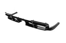 BMW 5 серия F10/F11 2010–2016 гг. Задний диффузор DPT V-1 (для M-Performance, Черный Глянец) фото 2