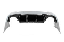 BMW 5 серия F10/F11 2010–2016 гг. Задний диффузор DPT V-2 (для M-Performance, Черный Глянец) фото 8