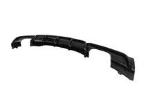 BMW 3 серия F30/F31 2012-2019 гг. Задний диффузор DPT V-3 (для M Performance, Черный Глянец) фото 6