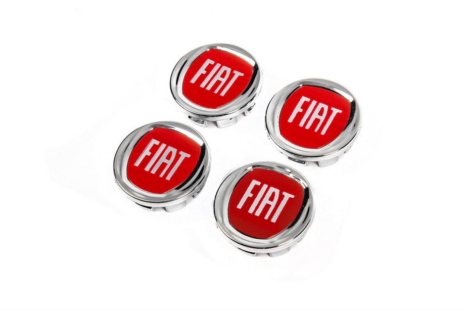 Fiat Колпачки на оригинальные диски 49/42,5 мм V-1 (комплект 4 шт.) Фото 2