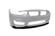 BMW 3 серия F30/F31 2012-2019 гг. Передняя Губа Бампера DPT Lip V-2 (Для M3, Черный Глянец) фото 9