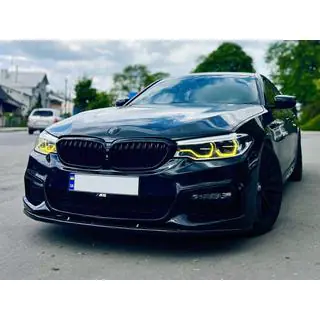 Передняя губа бампера DPT Lip V1 для M-Performance 2017-2020, Черный Глянец фото 3