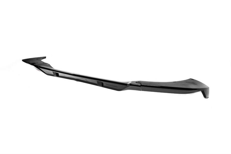 Mercedes C-class W204 2007-2015 гг. Передний Лип-Спойлер DPT V1 (2011-2015, Черный Глянец) Фото 13