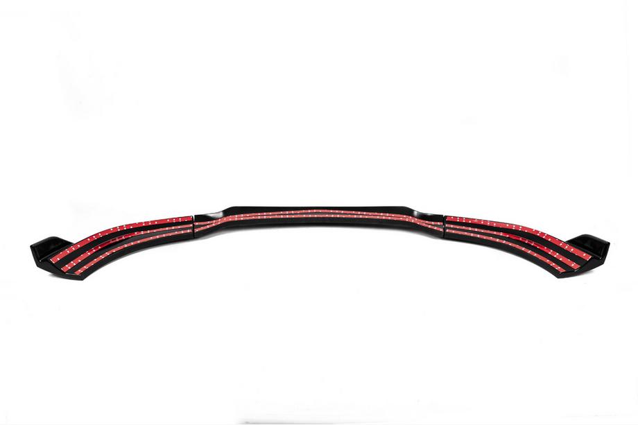 Mercedes C-class W204 2007-2015 гг. Передний Лип-Спойлер DPT V1 (2011-2015, Черный Глянец) Фото 11