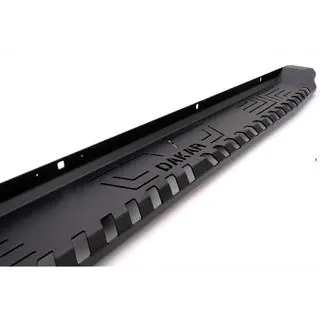 Боковые пороги Dakar V1 без LED (2019+, 2 шт, металл) фото 3