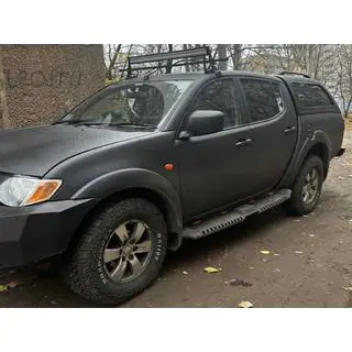 Боковые Подножки Dakar V2 с LED (2019+, 2 шт, металл) фото 2