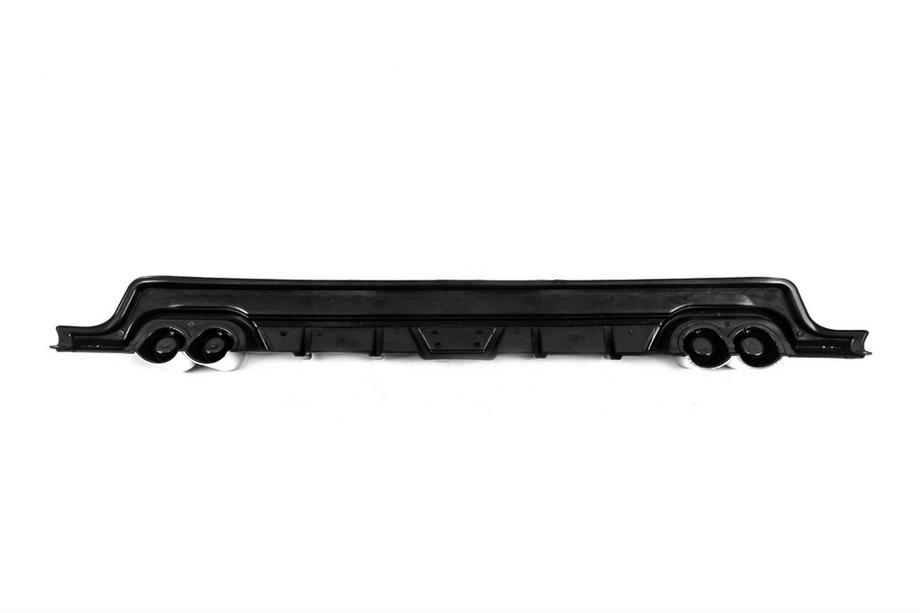 Универсальный задний диффузор DPT V-9 (ABS) (черный матовый) Фото 5