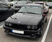 Универсальная передняя губа DPT V-1 (ABS) (2шт) (Черный глянец) фото 3