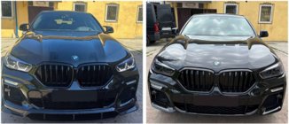 BMW X6 G06 2019–2027 гг. Комплект обвеса Paradigm Black Knight (2018-2022) фото 4