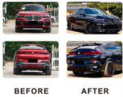 BMW X6 G06 2019–2027 гг. Комплект обвеса Paradigm Black Knight (2018-2022) фото 1