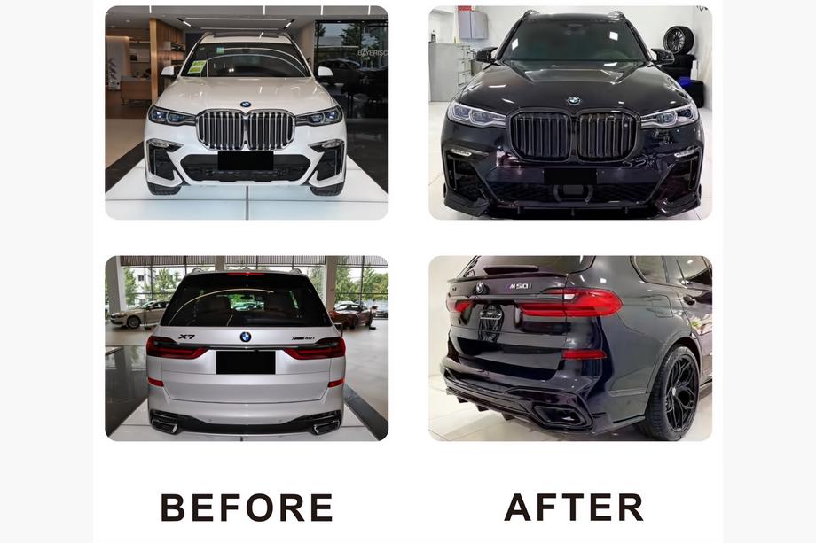 BMW X7 G07 2019- гг. Комплект обвеса Paradigm Black Knight V1 (2018-2022) Image