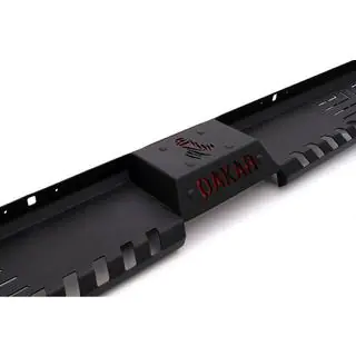 Боковые пороги Dakar V2 без LED (2015-2019, 2 шт, металл) фото 2