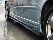 Универсальные Накладки на Боковые Пороги DPT Black (ABS) (2шт) (Черный Глянец) фото 3