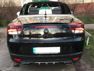 Универсальный Задний Диффузор DPT Sport V-1 (Серый+Черный Глянец) фото 3