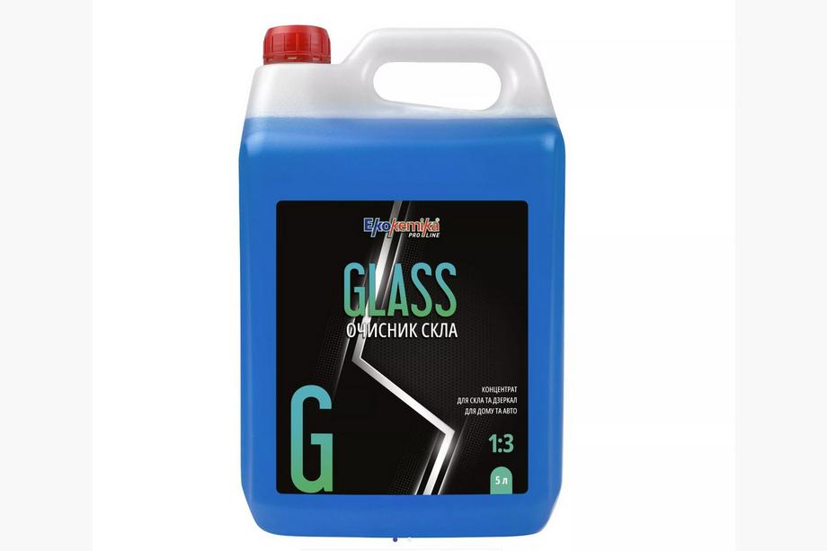 Очиститель стекол 5 л концентрат Ekokemika Pro Line GLASS 1:3 Фото 1