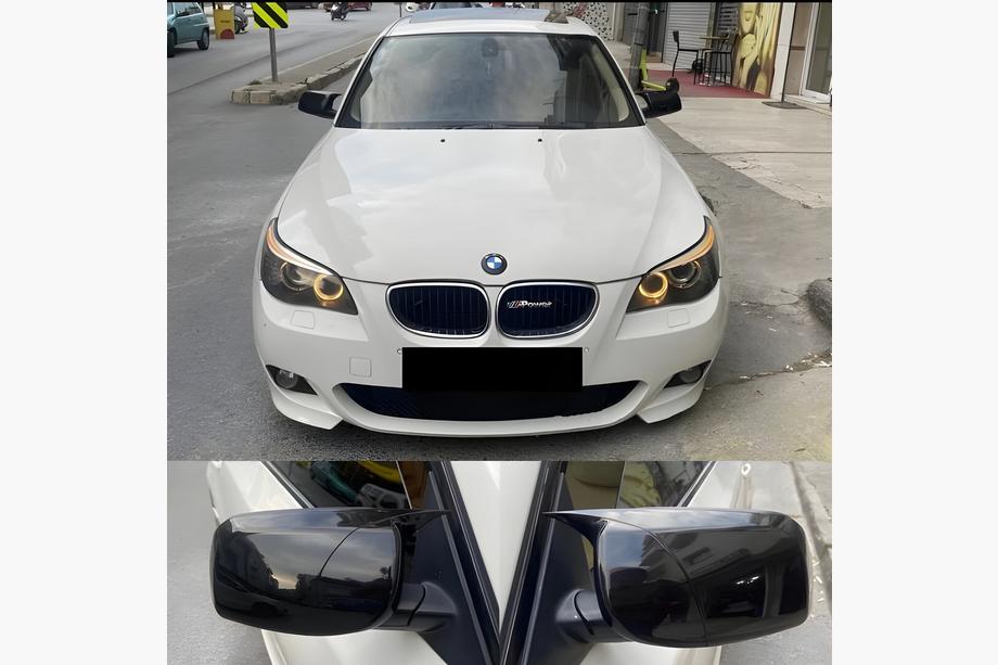 BMW 5 серия E60/E61 2003-2010 гг. Накладки на Зеркала M-Look (2007-2010, 2 шт) Фото 5
