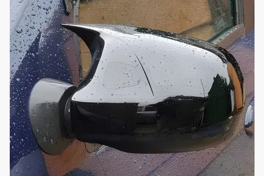 Dacia Duster 2008-2018 гг. Накладки на Зеркала BMW-Style (2 шт) V-2 Фото 2