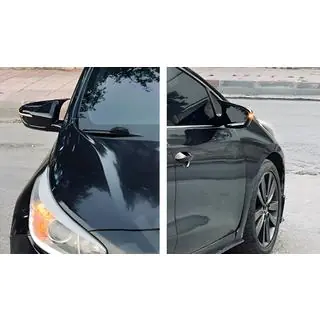 Накладки на Зеркала BMW-Style (2 шт) Kia Cerato 3 2013-2018 гг. фото 2