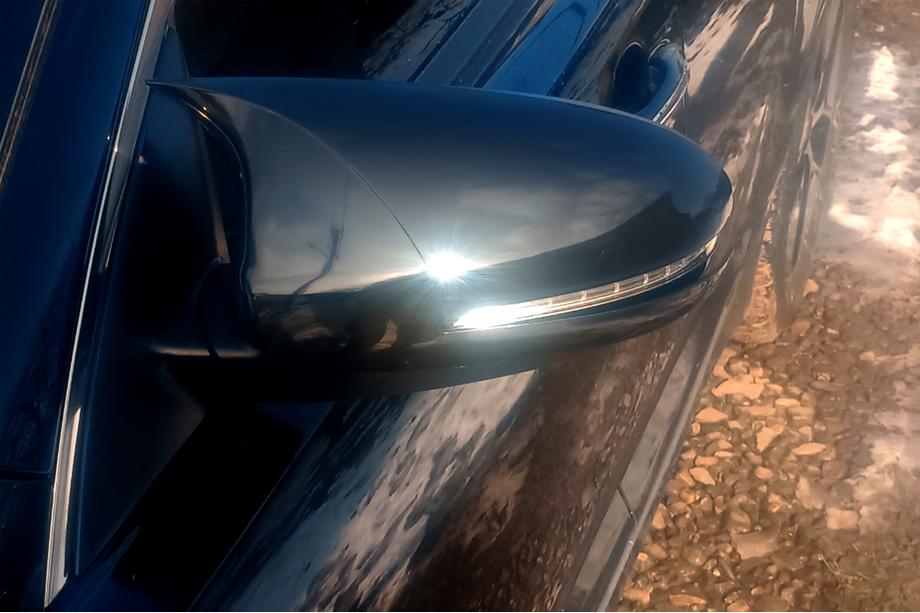 Kia Optima 2010-2016 гг. Накладки на Зеркала BMW-Style (2 шт) Image