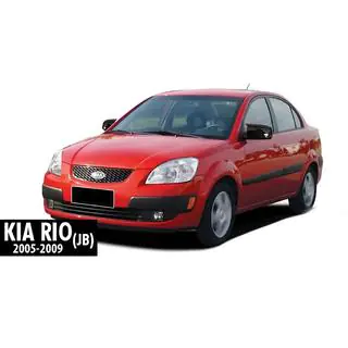 Накладки на Зеркала BMW-Style (2005-2009, 2 шт) Kia Rio 2005-2011 гг. фото 4
