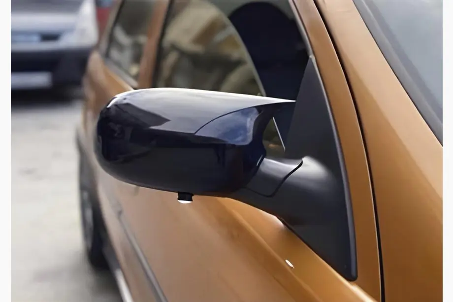 Opel Corsa C 2000-2006 гг. Накладки на Зеркала BMW-Style (2 шт) Image